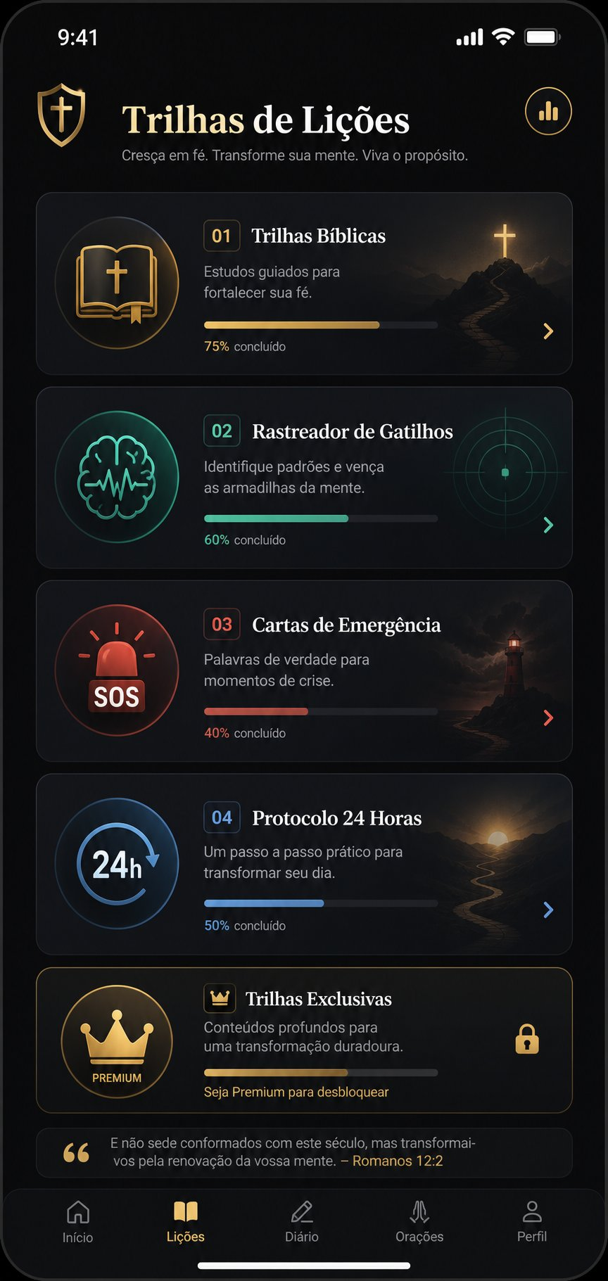 Trilhas de Lições